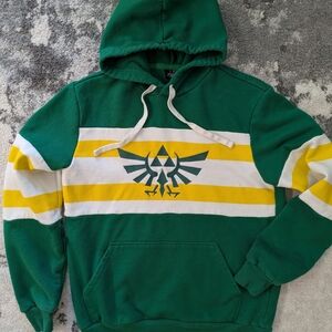 The Legend Of Zelda Tri Force Hoodie Link Nintendo Mens Lunch Box